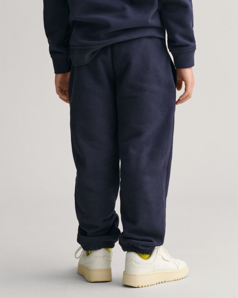 GANT ARCH SCRIPT SWEATPANTS EVENING BLUE / 92