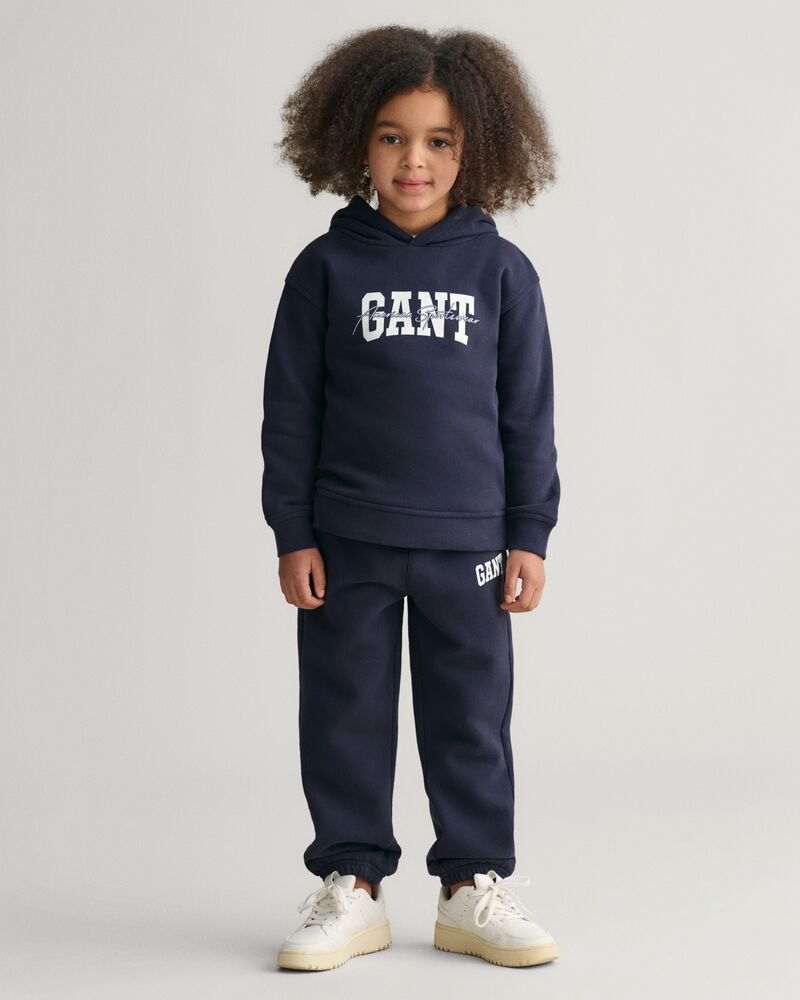 GANT ARCH SCRIPT SWEATPANTS EVENING BLUE / 92