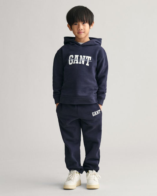 GANT ARCH SCRIPT SWEATPANTS EVENING BLUE / 92