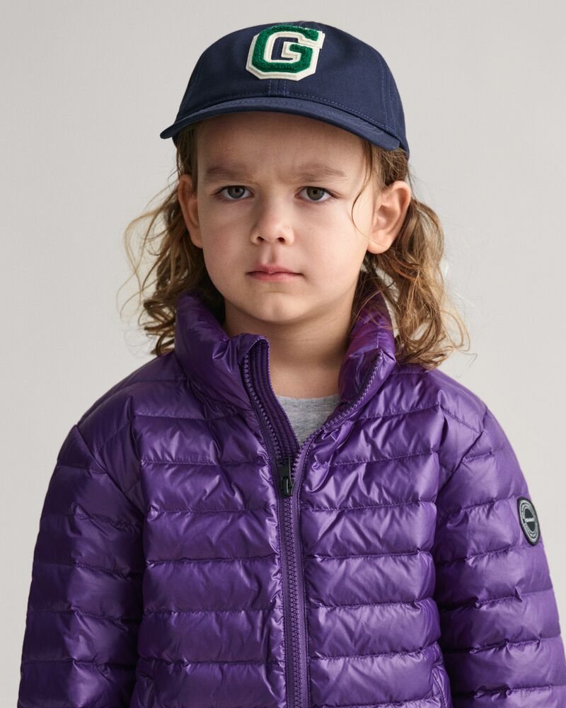 Kids Shiny Lightweight Padded Down Jacket Pansy Purple / 92