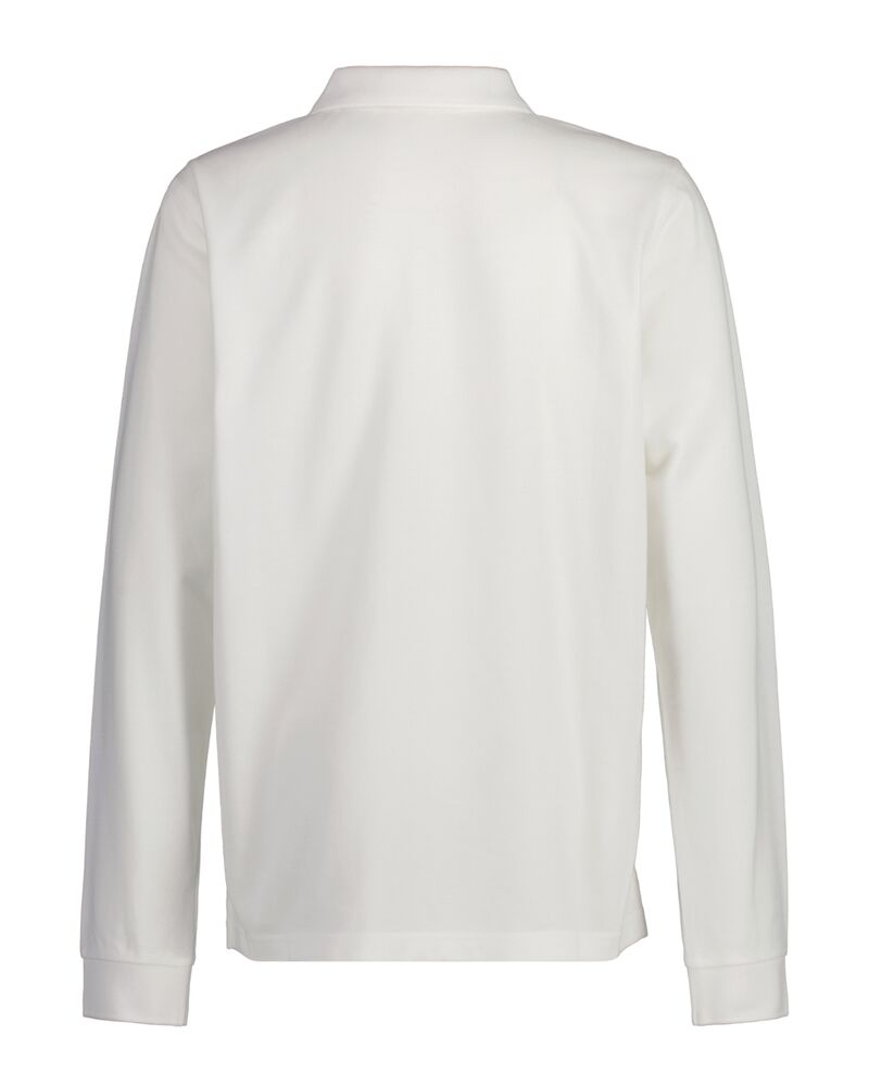 GANT Shield Ls Pique Rugger White / 134/140