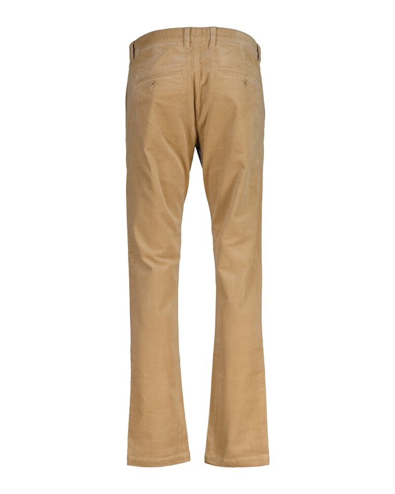 Slim Fit Corduroy Chinos Dark Khaki / 32X32