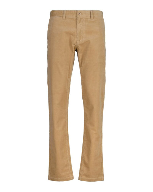 Slim Fit Corduroy Chinos Dark Khaki / 32X32