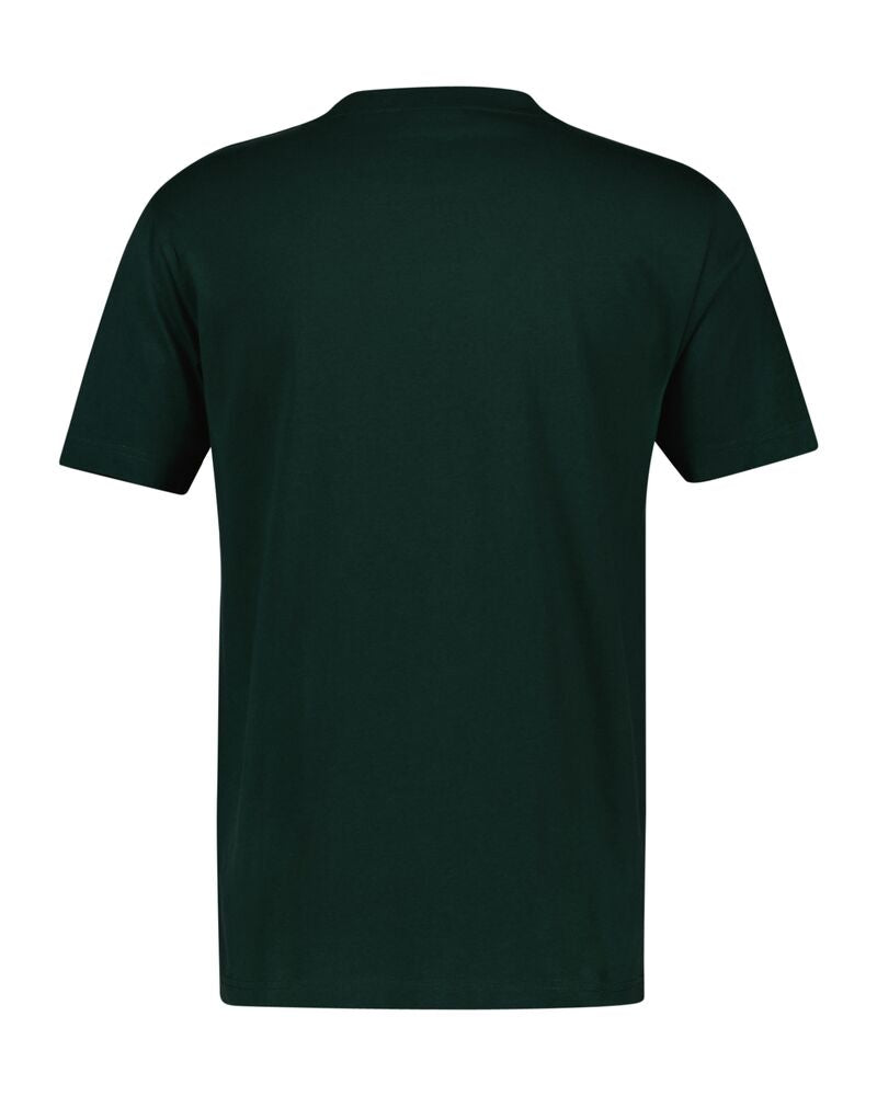 Regular Fit Tonal Shield Short Sleeve T-Shirt Tartan Green / S