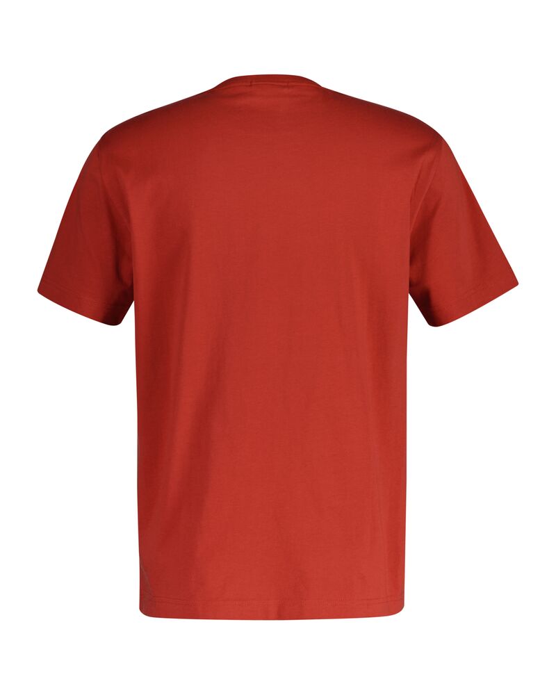 Regular Fit Shield T-Shirt Iron Red / M