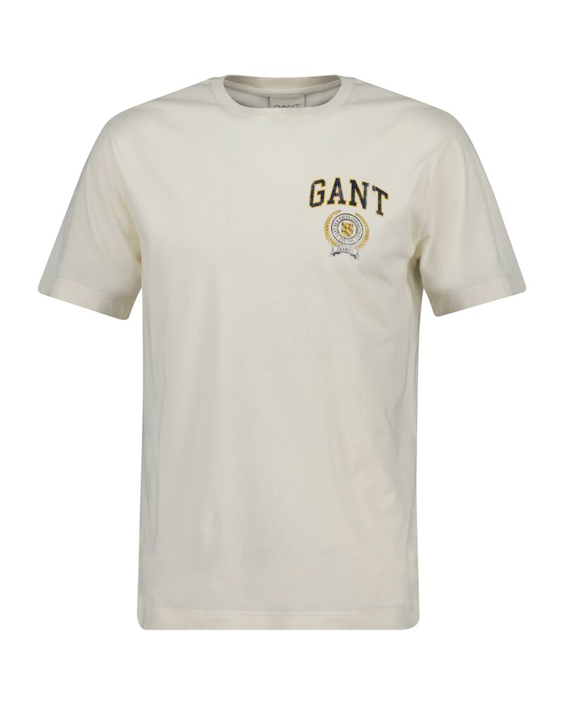 Gant Crest Graphic Tshirt Cream / S