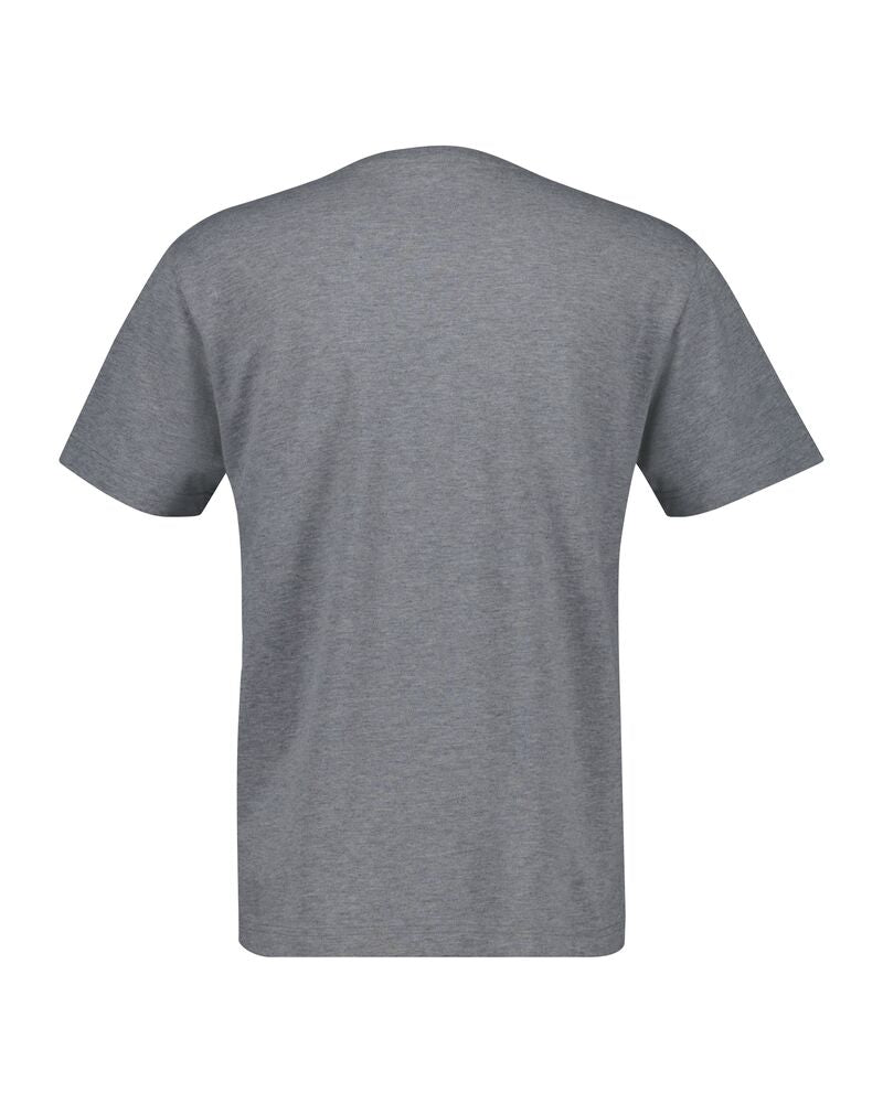 Small Graphic Piqué T-Shirt Grey Melange / M