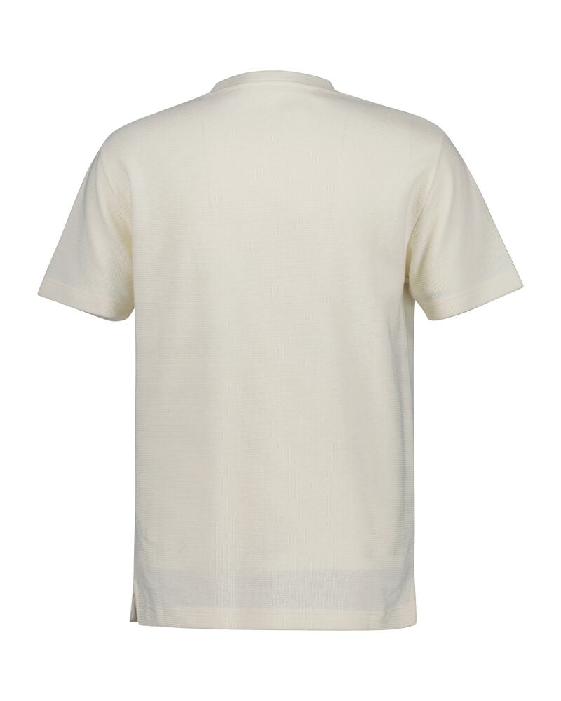 Textured Tshirt Cream / S