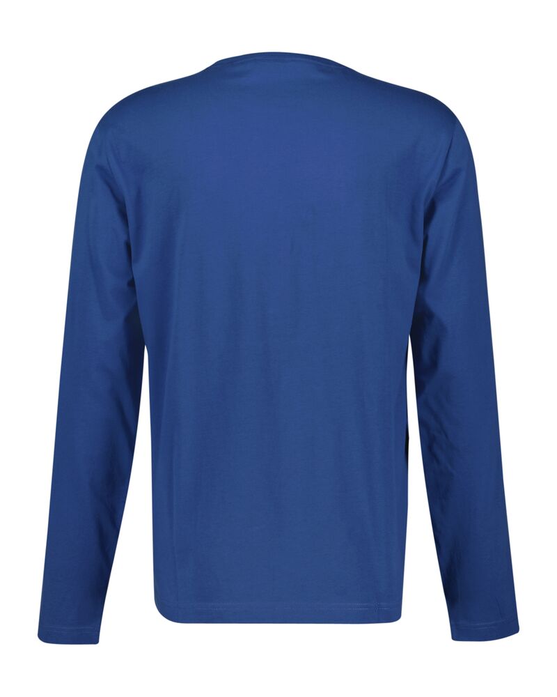 Regular Fit Shield Long Sleeve T-Shirt Vintage Blue / M