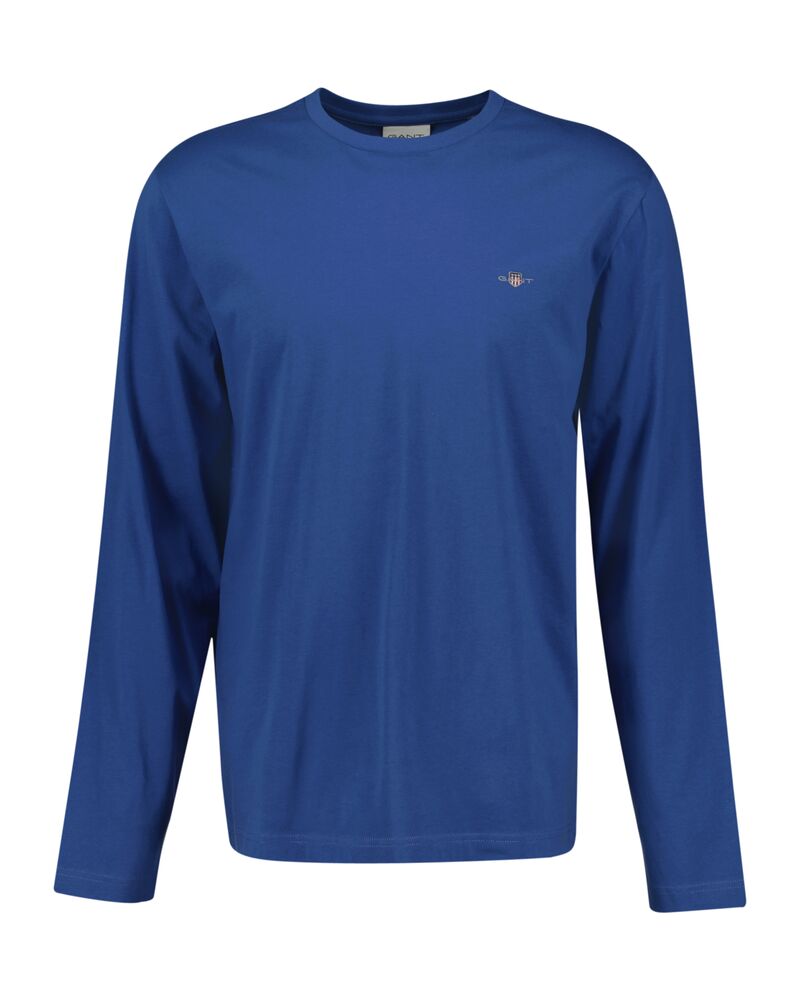 Regular Fit Shield Long Sleeve T-Shirt Vintage Blue / M