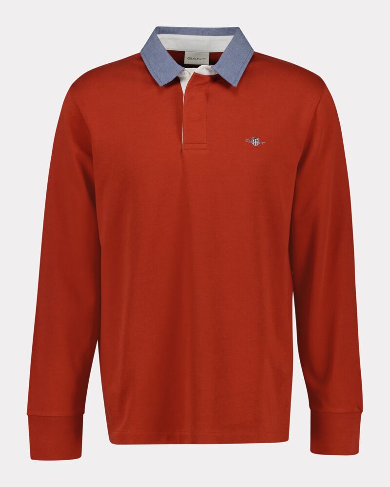 Gant Regular Fir Chambray Heavy Rugger Iron Red / S