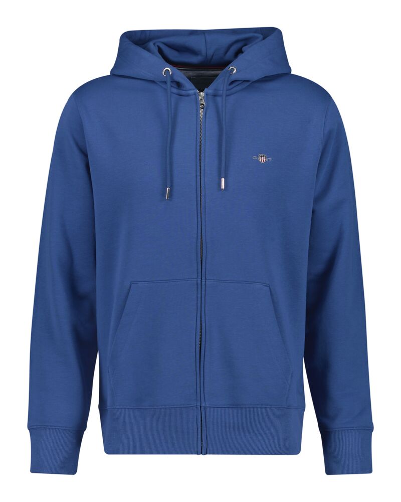 Regular Fit Shield Full Zip Hoodie Vintage Blue / M