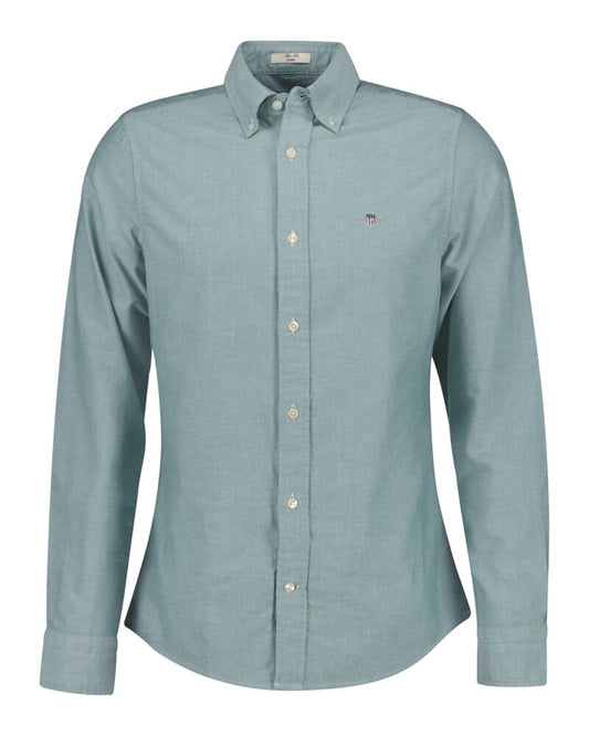 Regular Fit Classic Oxford Shirt Deep Forest Green / S