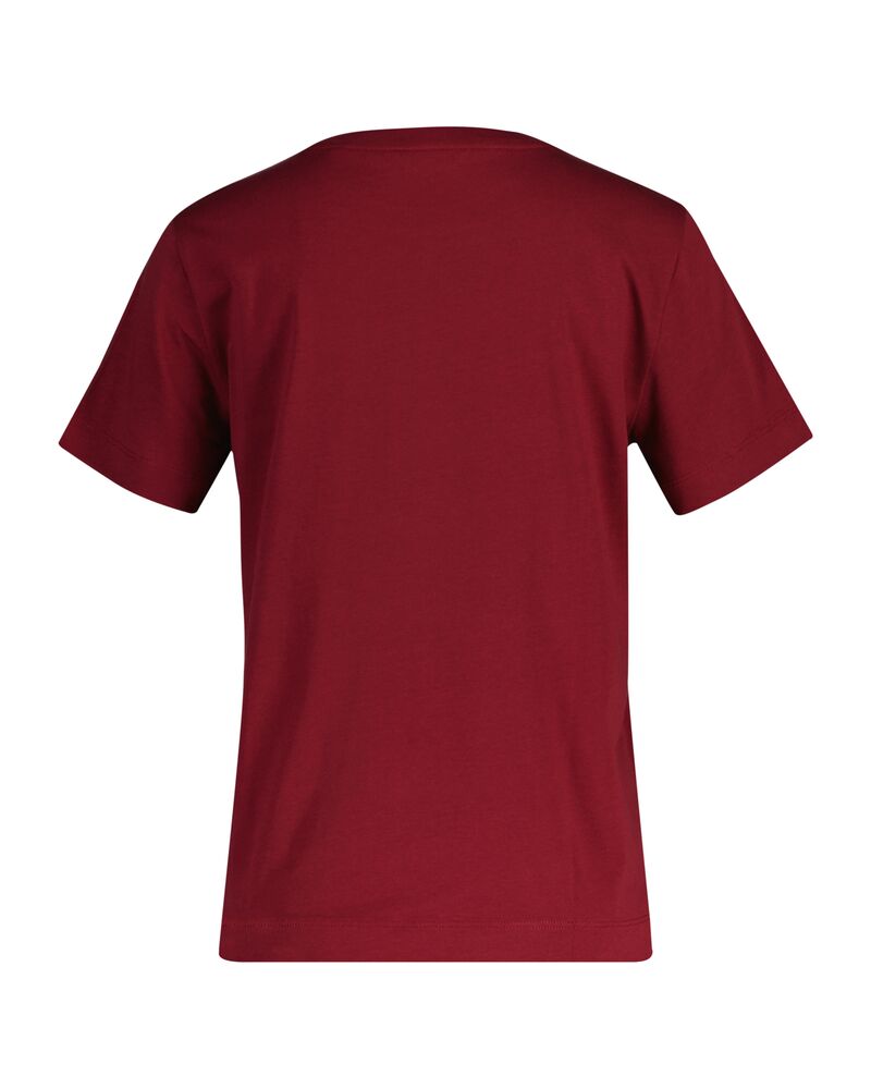 Gant Regular Fit Shield T-Shirt Plumped Red / S