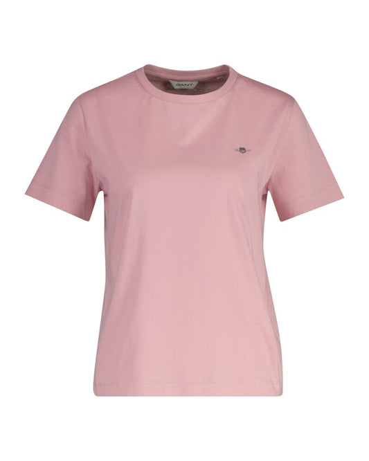 Gant Regular Fit Shield T-Shirt Dusty Pink / S