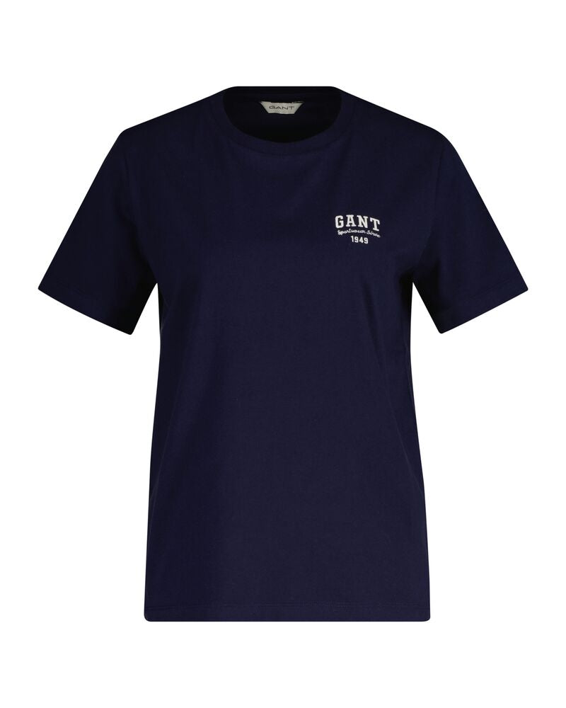 Gant Regular Fit Small Graphic T-Shirt Classic Blue / S