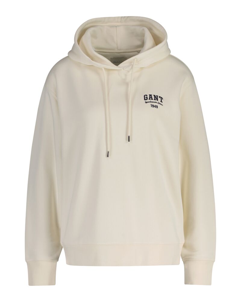 Gant Small Graphic Hoodie Cream / S