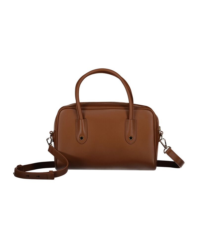 Iconic Medium Leather Bag Cognac Brown / Onesize