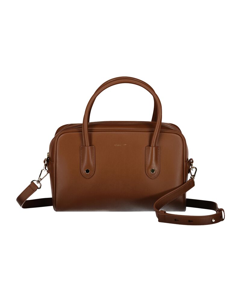 Iconic Medium Leather Bag Cognac Brown / Onesize