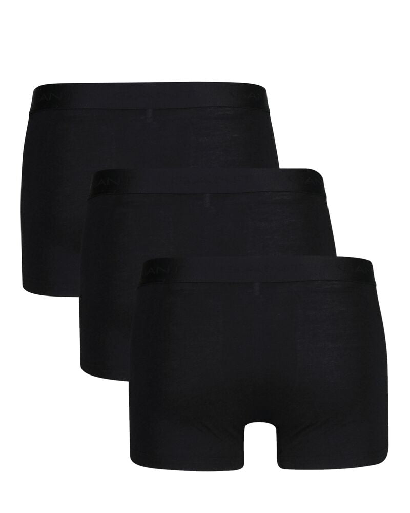 Bamboo Trunk 3-Pack Black / M