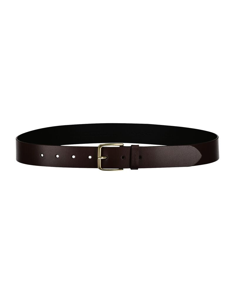 Leather Belt Soil Brown / L-XL