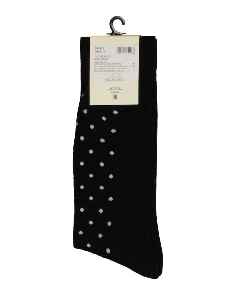 Tie Dot Socks Marine / 40-42