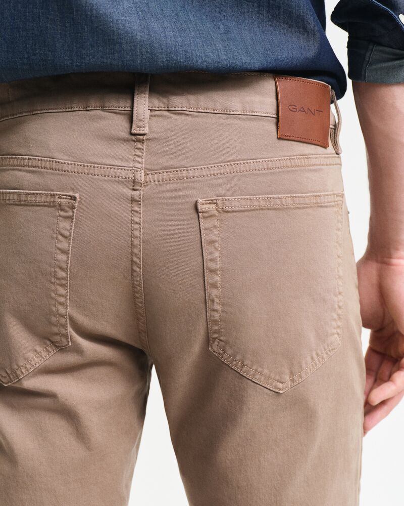 Regular Fit Desert Jeans Brown / 33X32