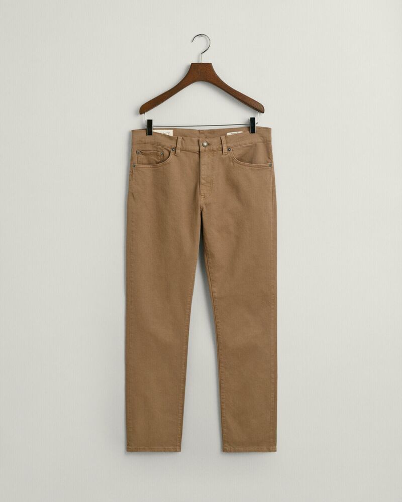 Regular Fit Desert Jeans Brown / 33X32