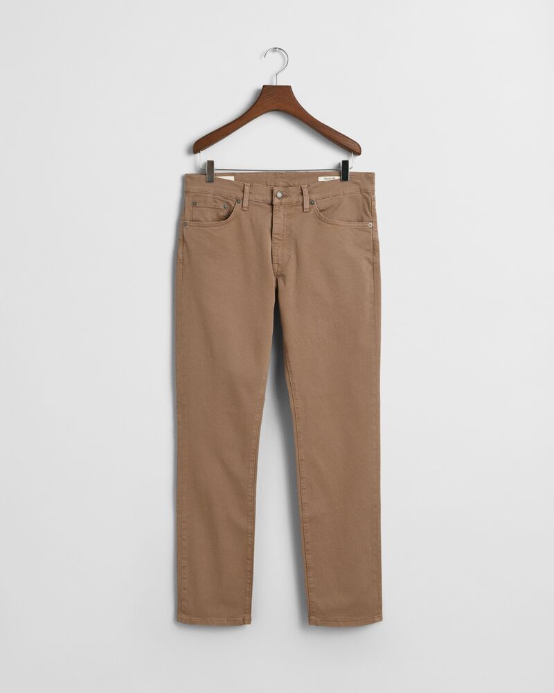 Regular Fit Desert Jeans Brown / 33X32