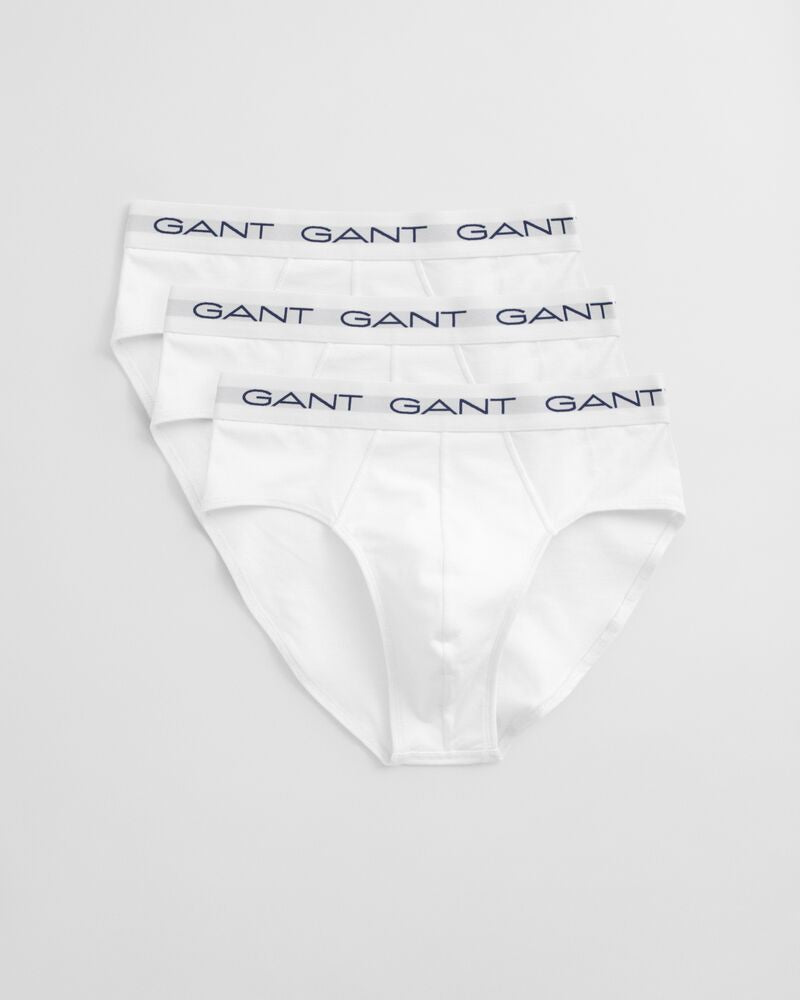BRIEF 3-PACK WHITE / S