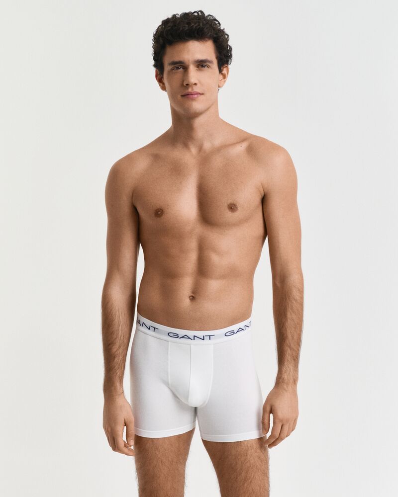 3-Pack Boxer Briefs WHITE / S