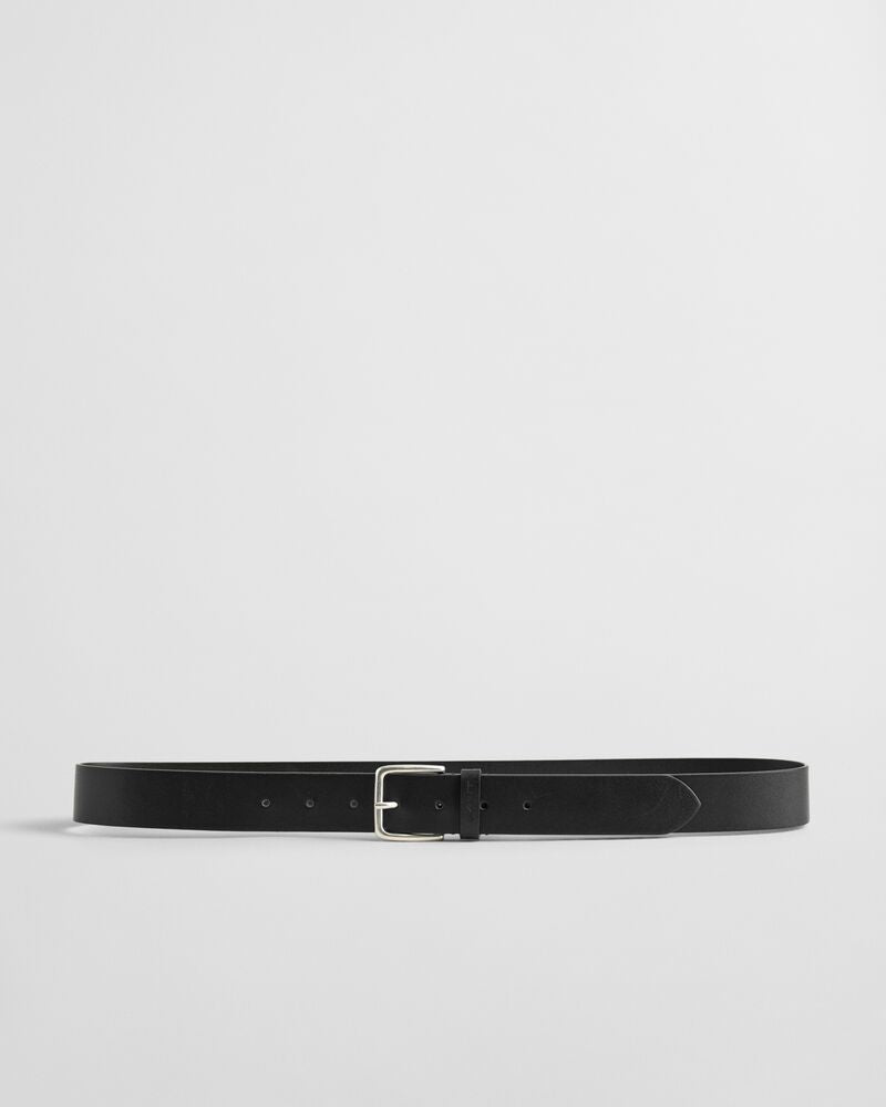 Leather Belt Black / L-XL