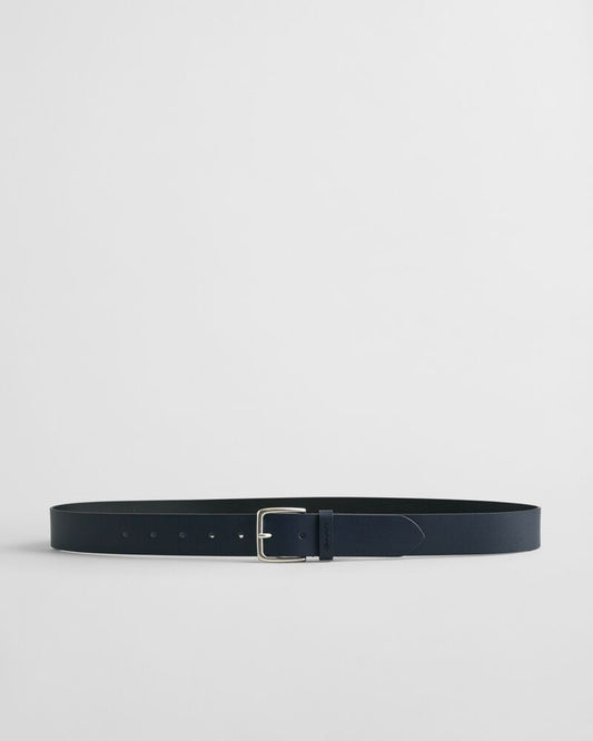 Leather Belt Marine / L-XL