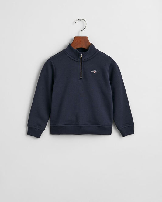 SHIELD HALF ZIP  SWEAT EVENING BLUE / 92