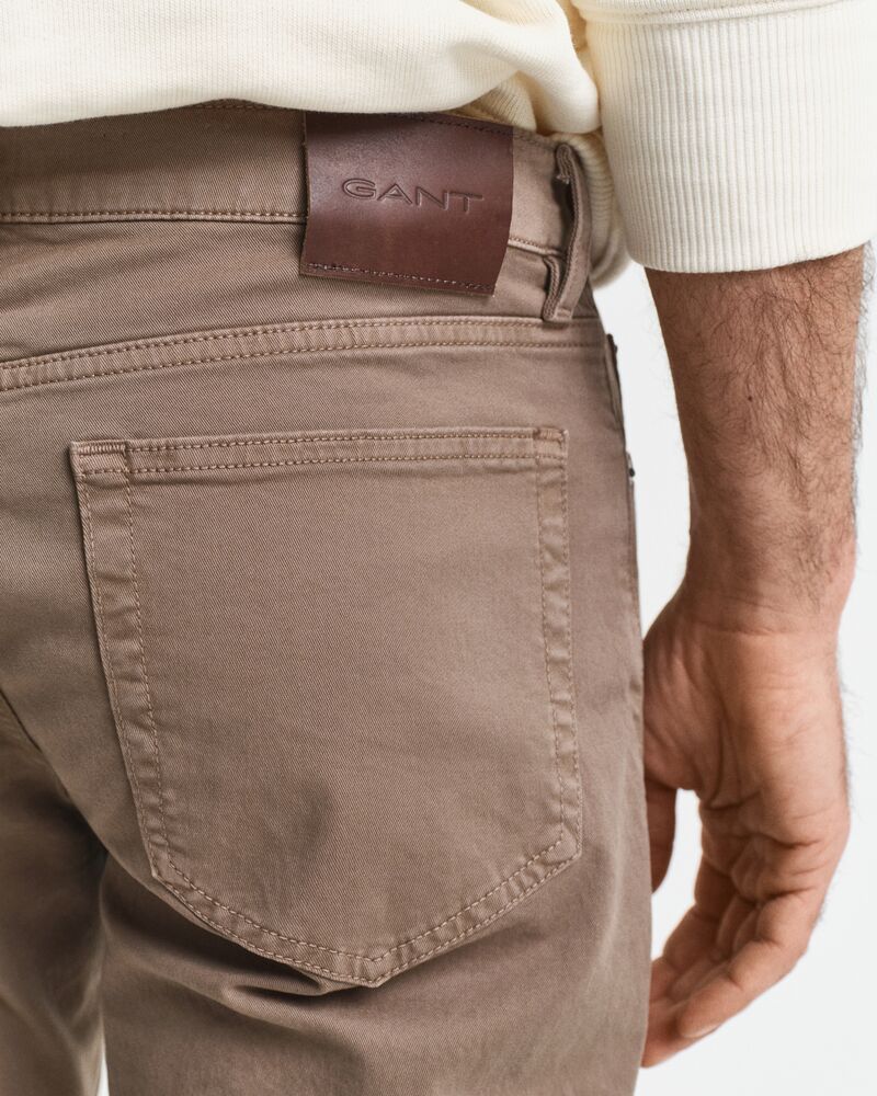 Regular Fit Desert Jeans Brown / 33X32