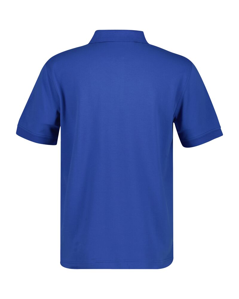 Contrast Piqué Polo Shirt RICH BLUE / S