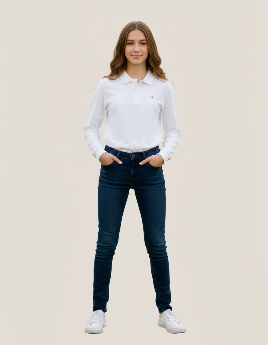 Teens Shield Rubgby Shirt