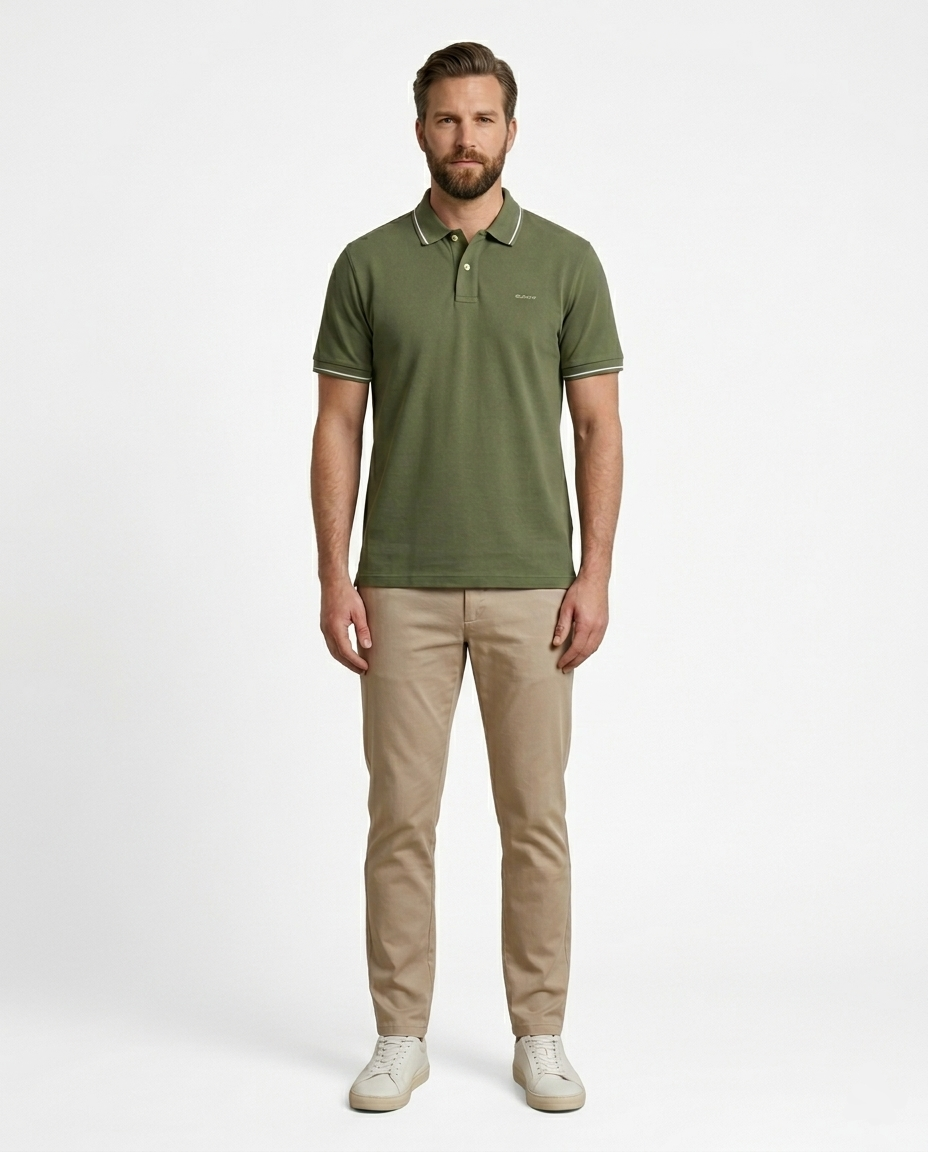Tipping Ss Pique Polo