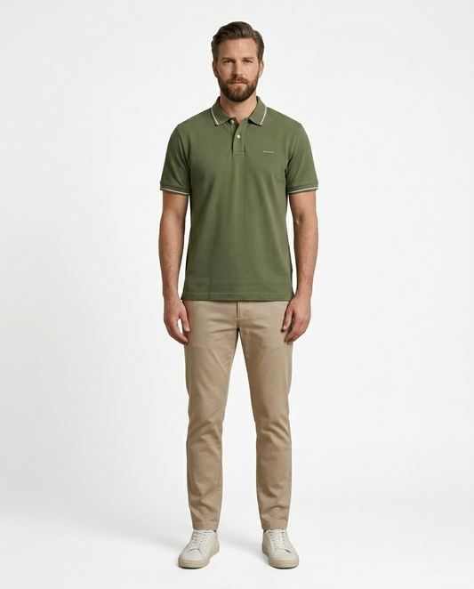 Tipping Ss Pique Polo