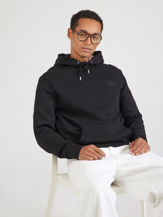 Regular Tonal Shield Hoodie