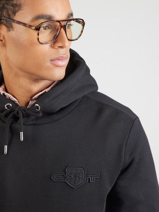 Regular Tonal Shield Hoodie