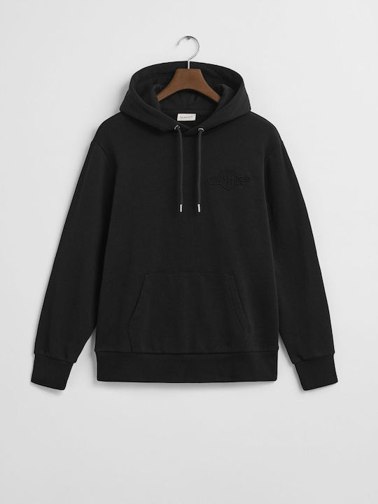Regular Tonal Shield Hoodie