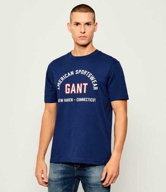 Gant Printed Graphic Short Sleeve T-Shirt