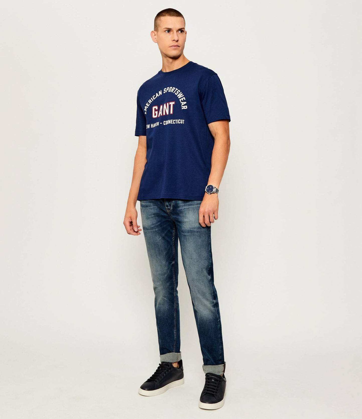 Gant Printed Graphic Short Sleeve T-Shirt