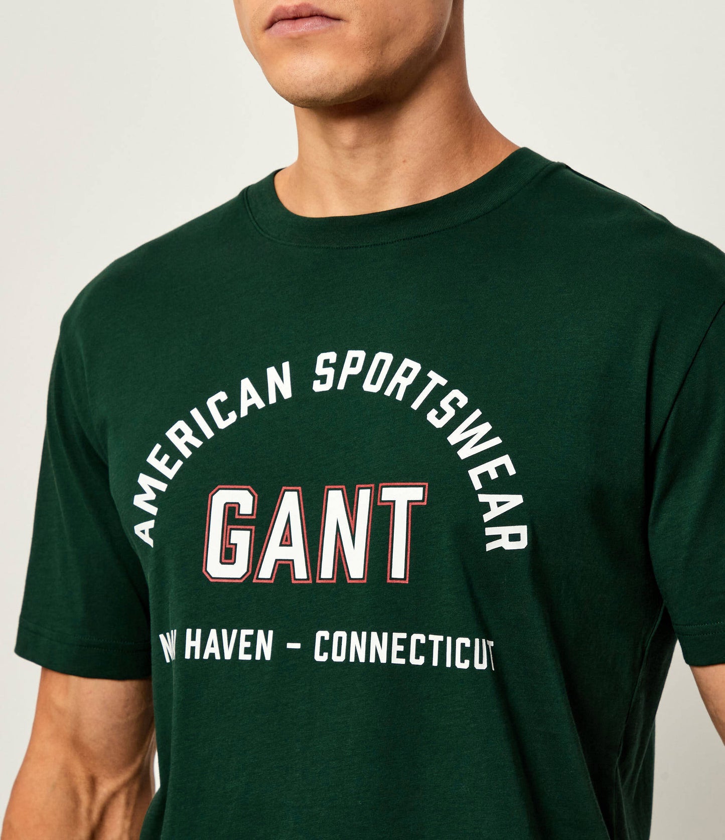 Gant Printed Graphic Short Sleeve T-Shirt
