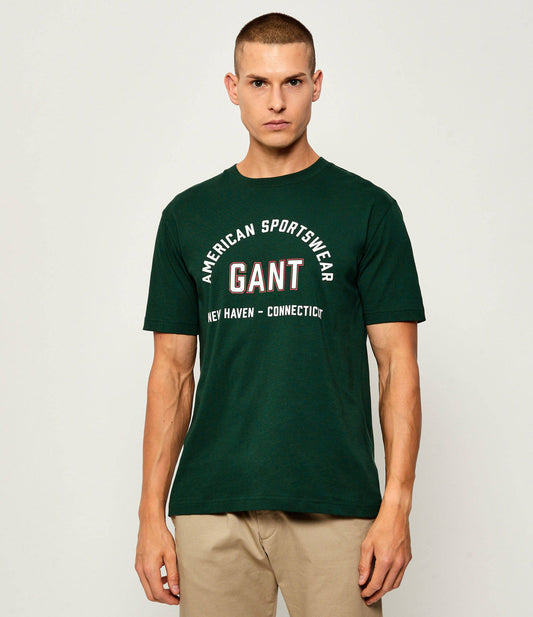 Gant Printed Graphic Short Sleeve T-Shirt