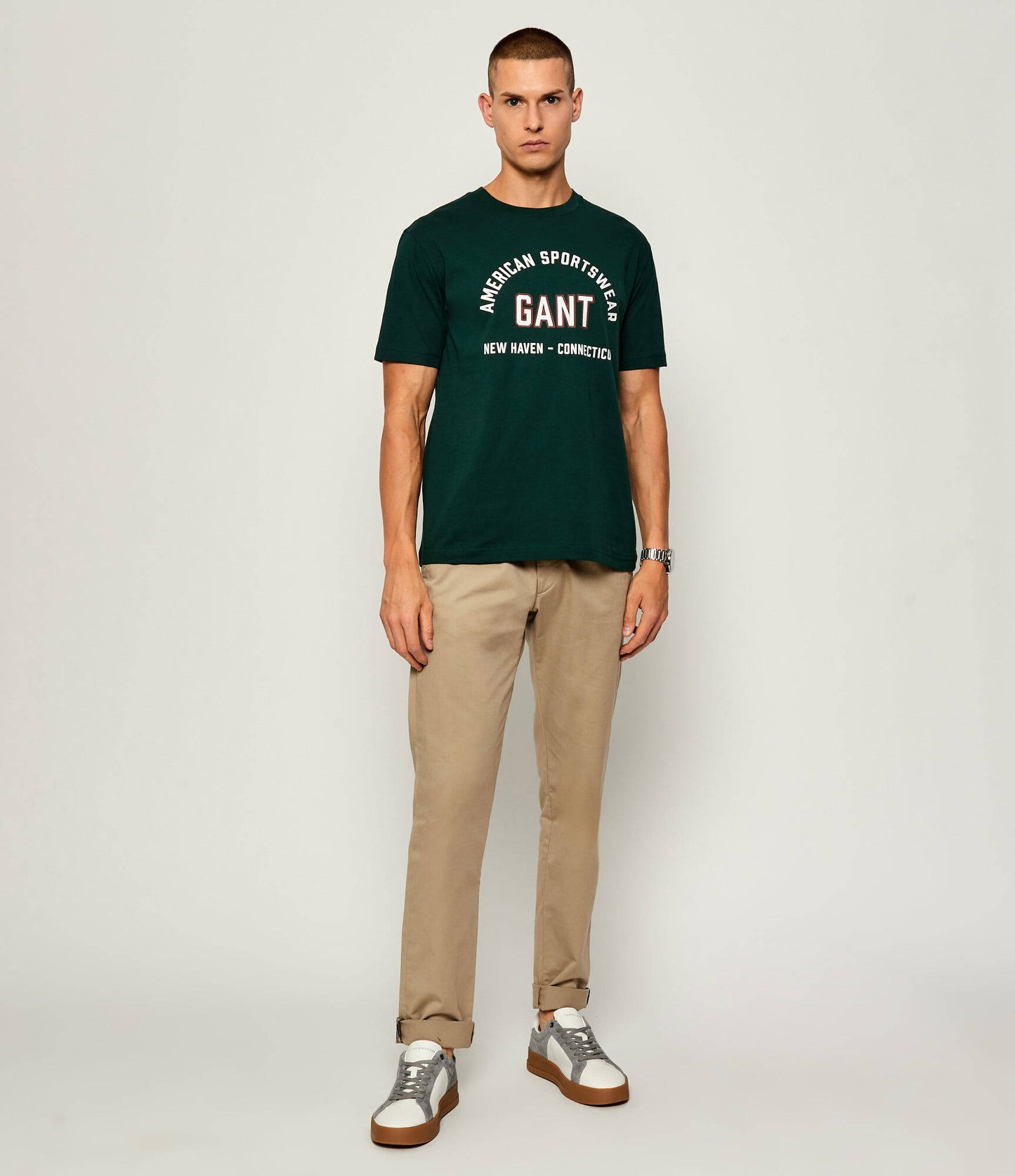 Gant Printed Graphic Short Sleeve T-Shirt