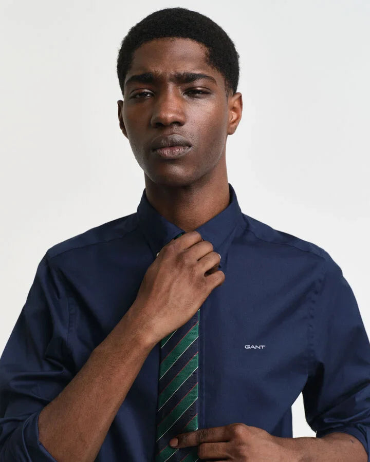 Slim Fit Pinpoint Oxford Shirt