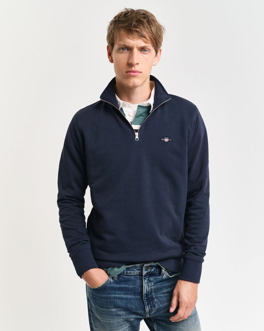 SHIELD HALF ZIP SWEATSHIRT