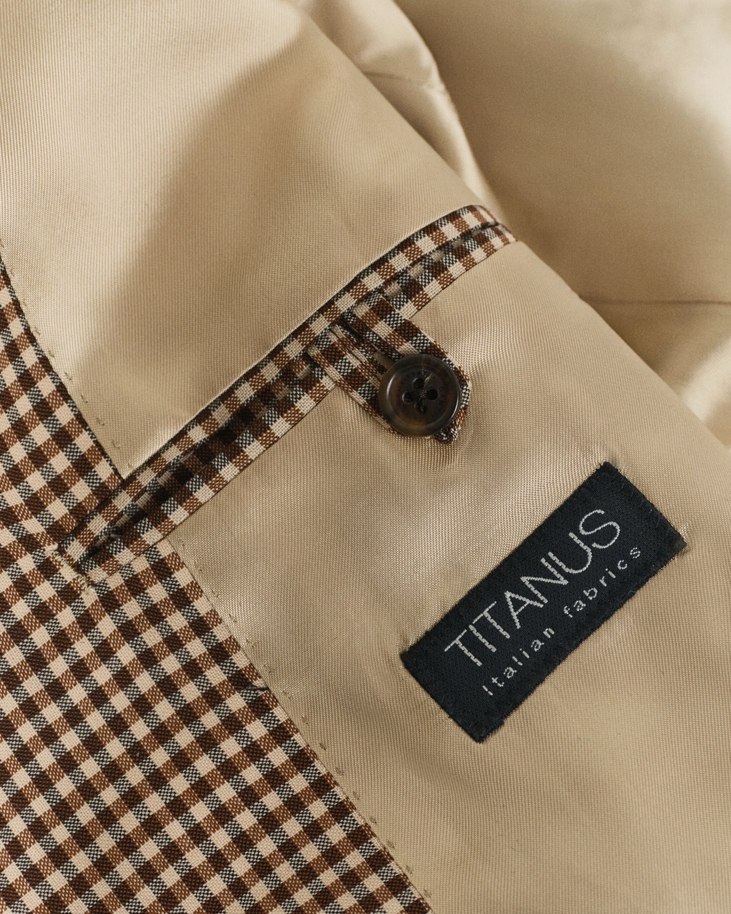 GANT Relaxed Fit Gingham Check Blazer